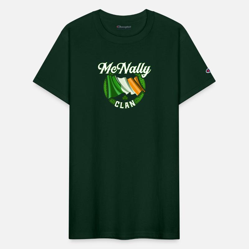 Mcnally Surname Irish Last Name Ireland Flag