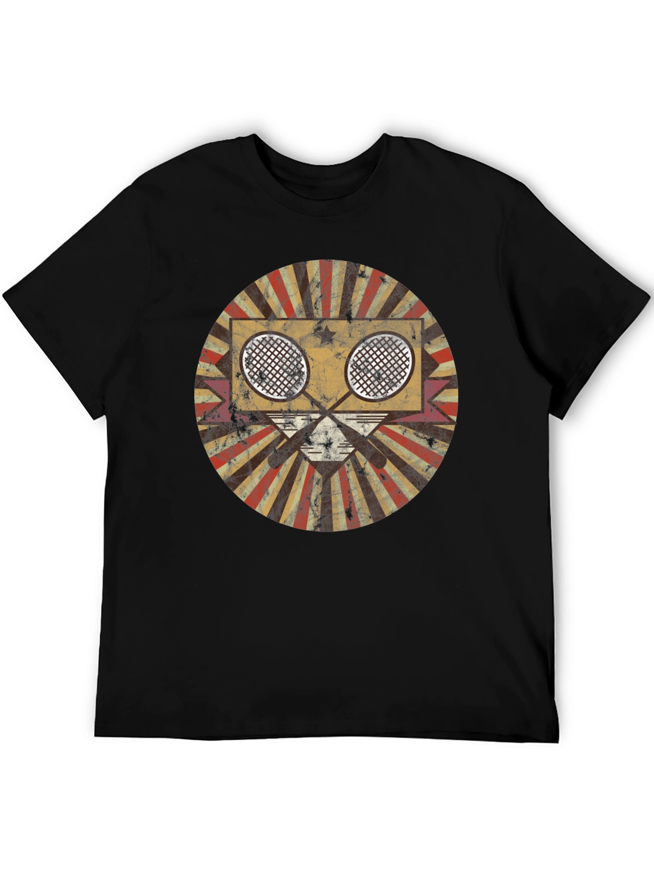 Retro Badminton T-Shirt - Vintage Style Graphic Tee