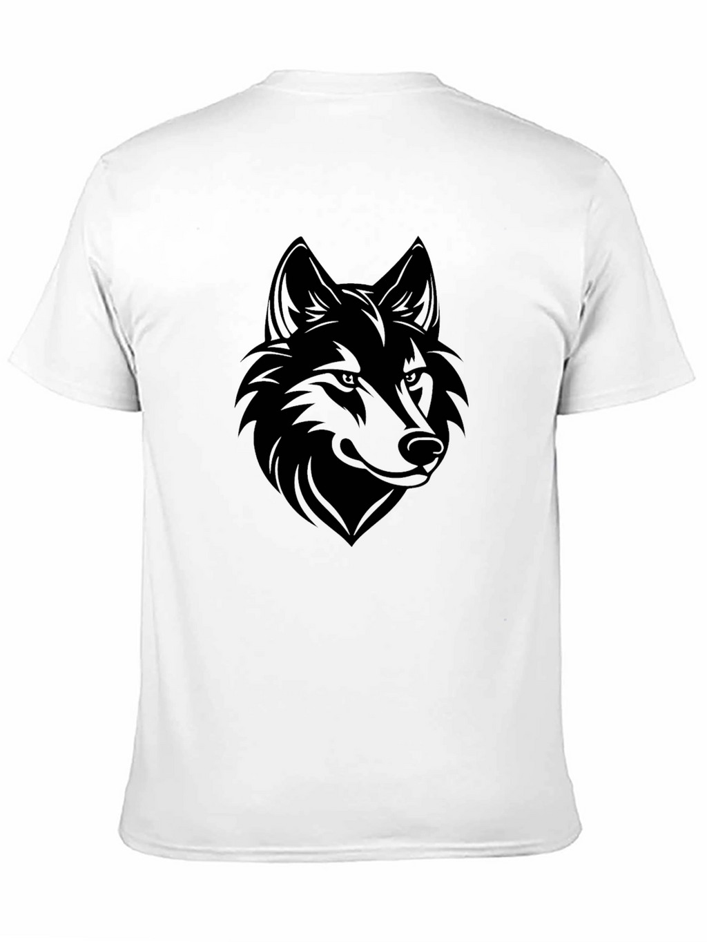Black Wolf Graphic Tee - Mens