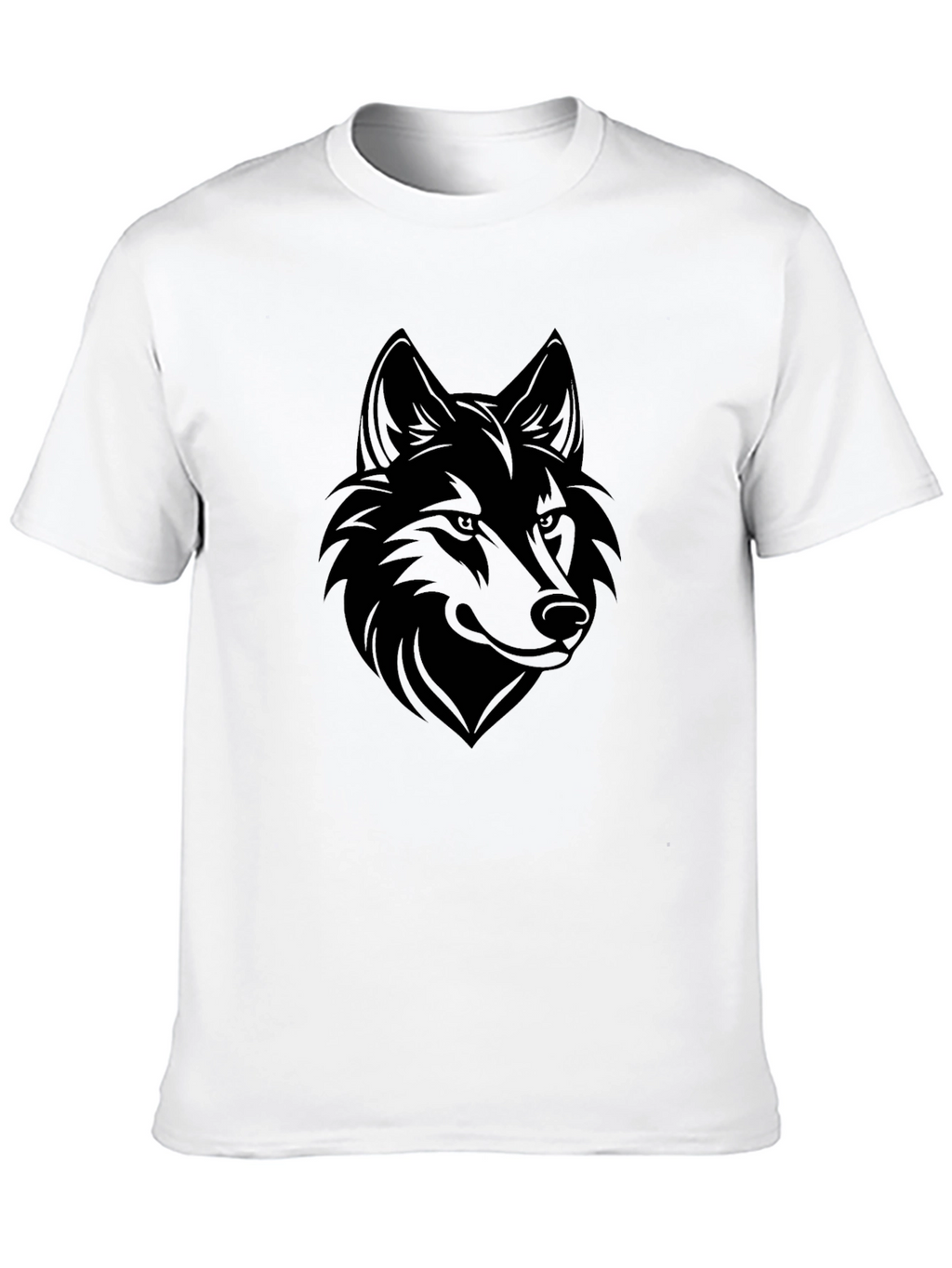 Black Wolf Graphic Tee - Mens