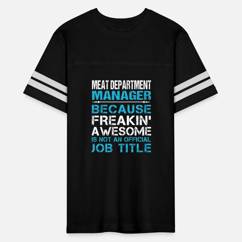 Meat Department Manager T Shirt - Freaking Awesome