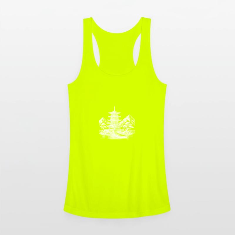 Meditation Yoga Design Asian Landscape