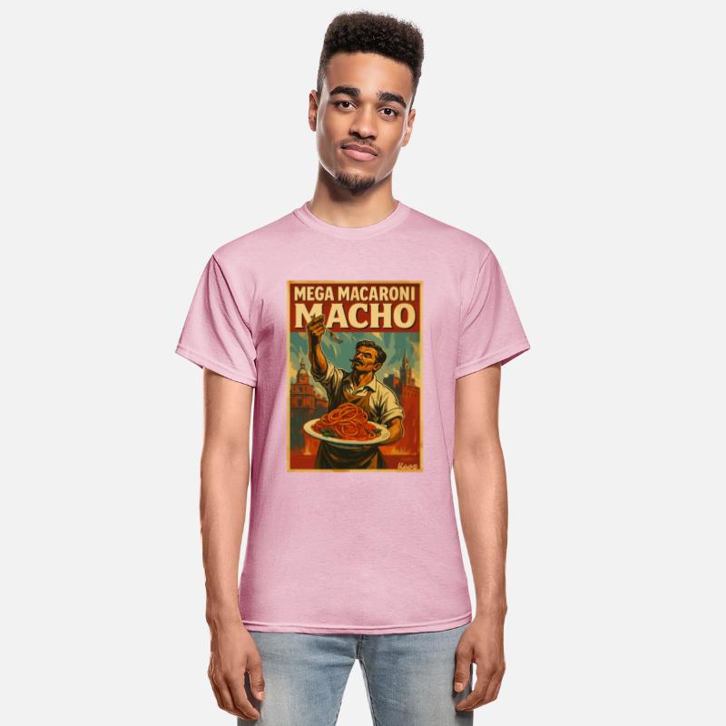 Mega Macaroni Macho – Pasta Power Pose