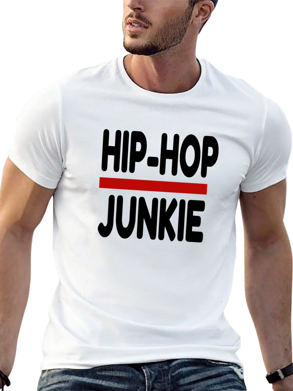 Hip-Hop Junkie Graphic Tee