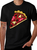 Pizza Slice Graphic Tee - Foodie Fashion