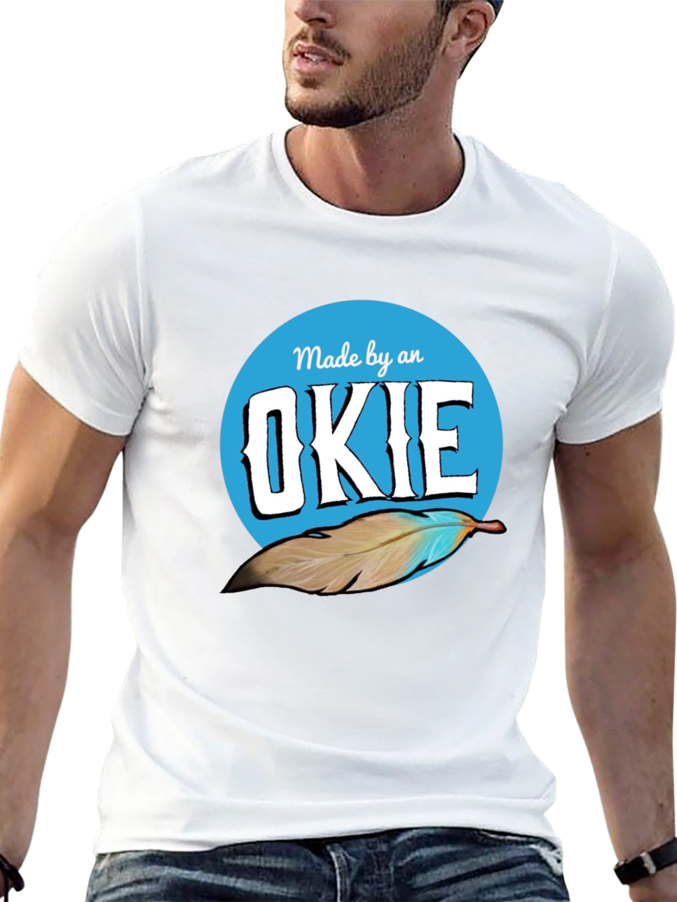 Made by an OKIE Graphic T-Shirt