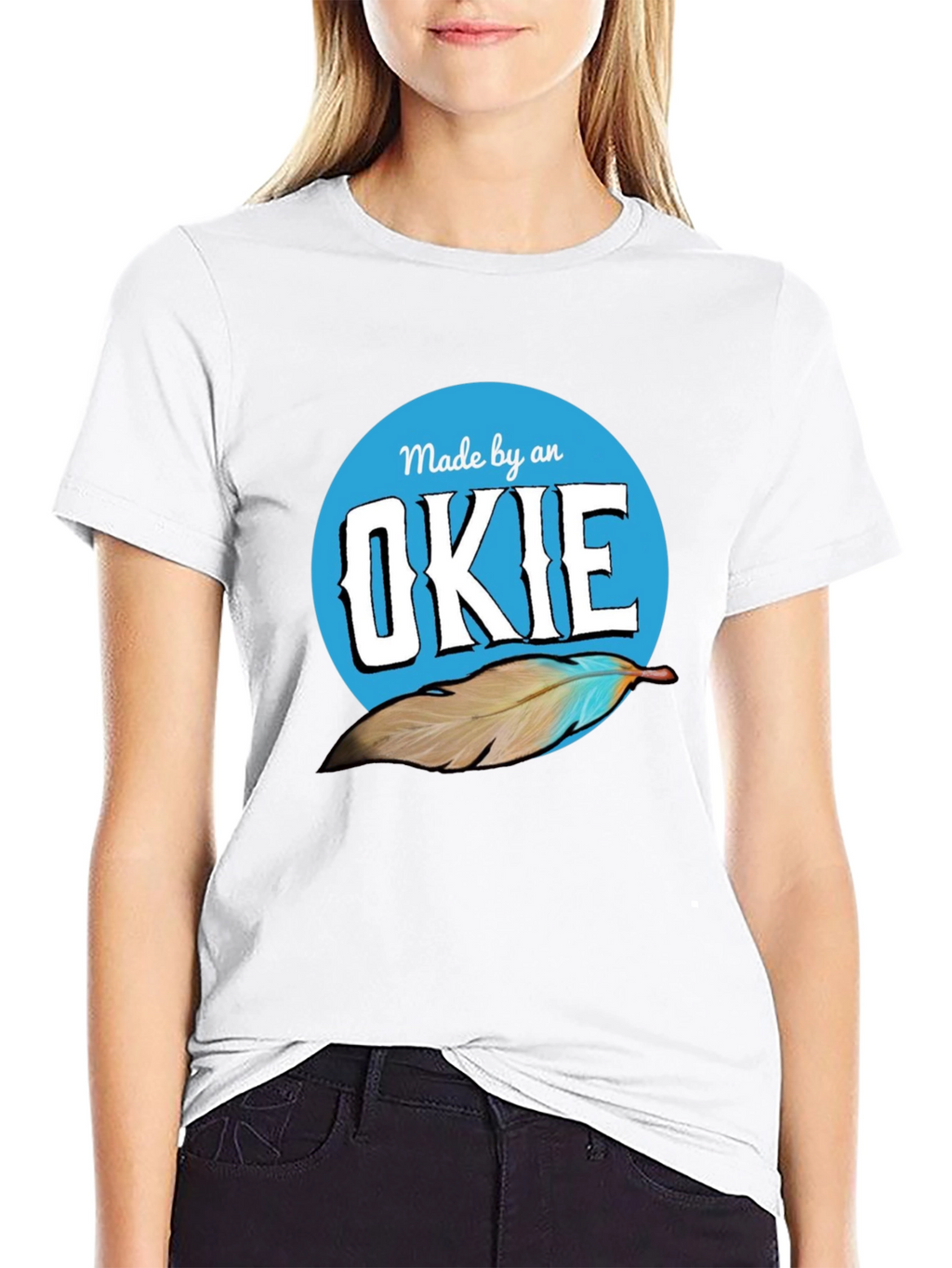 Made by an OKIE Graphic T-Shirt
