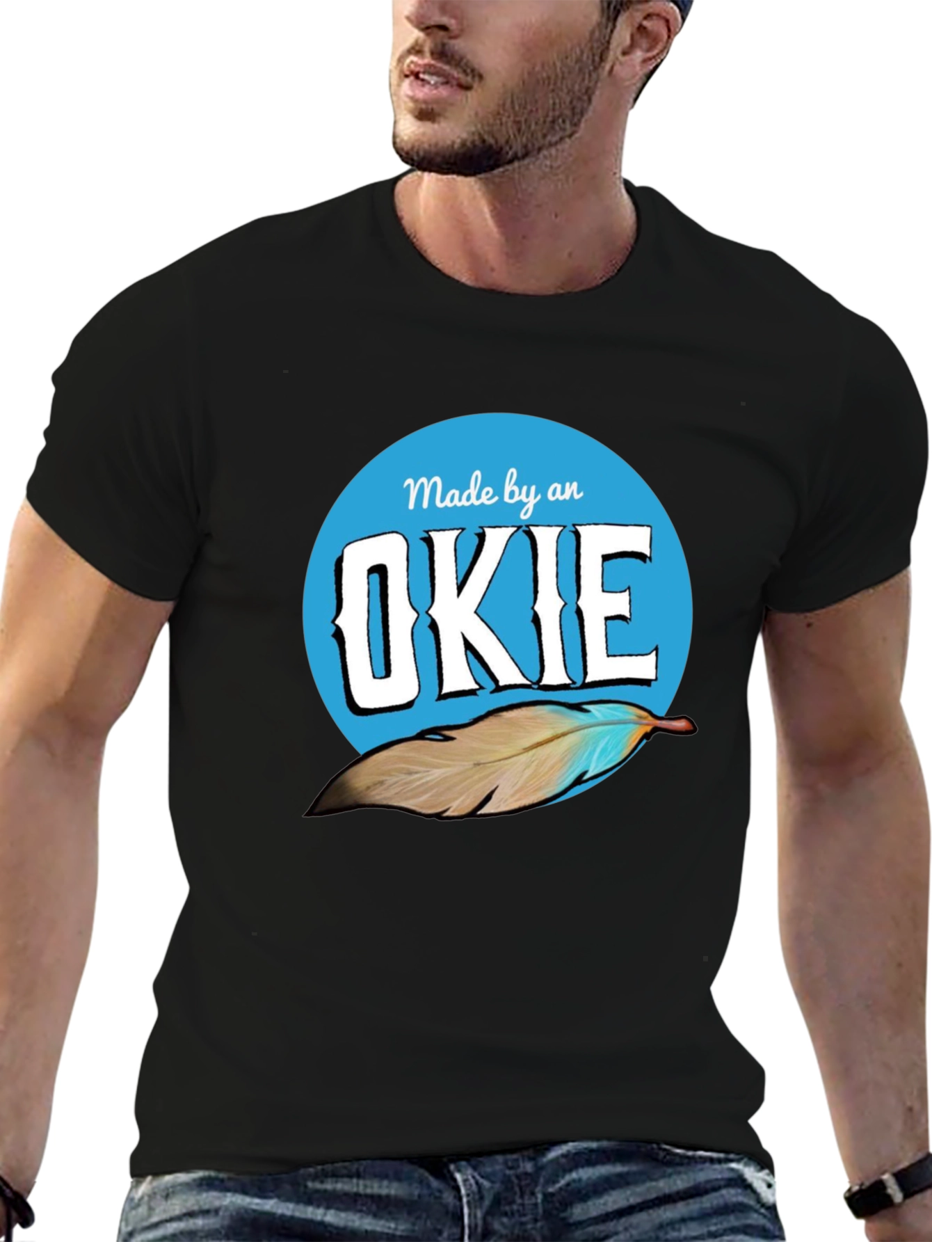 Made by an OKIE Graphic T-Shirt