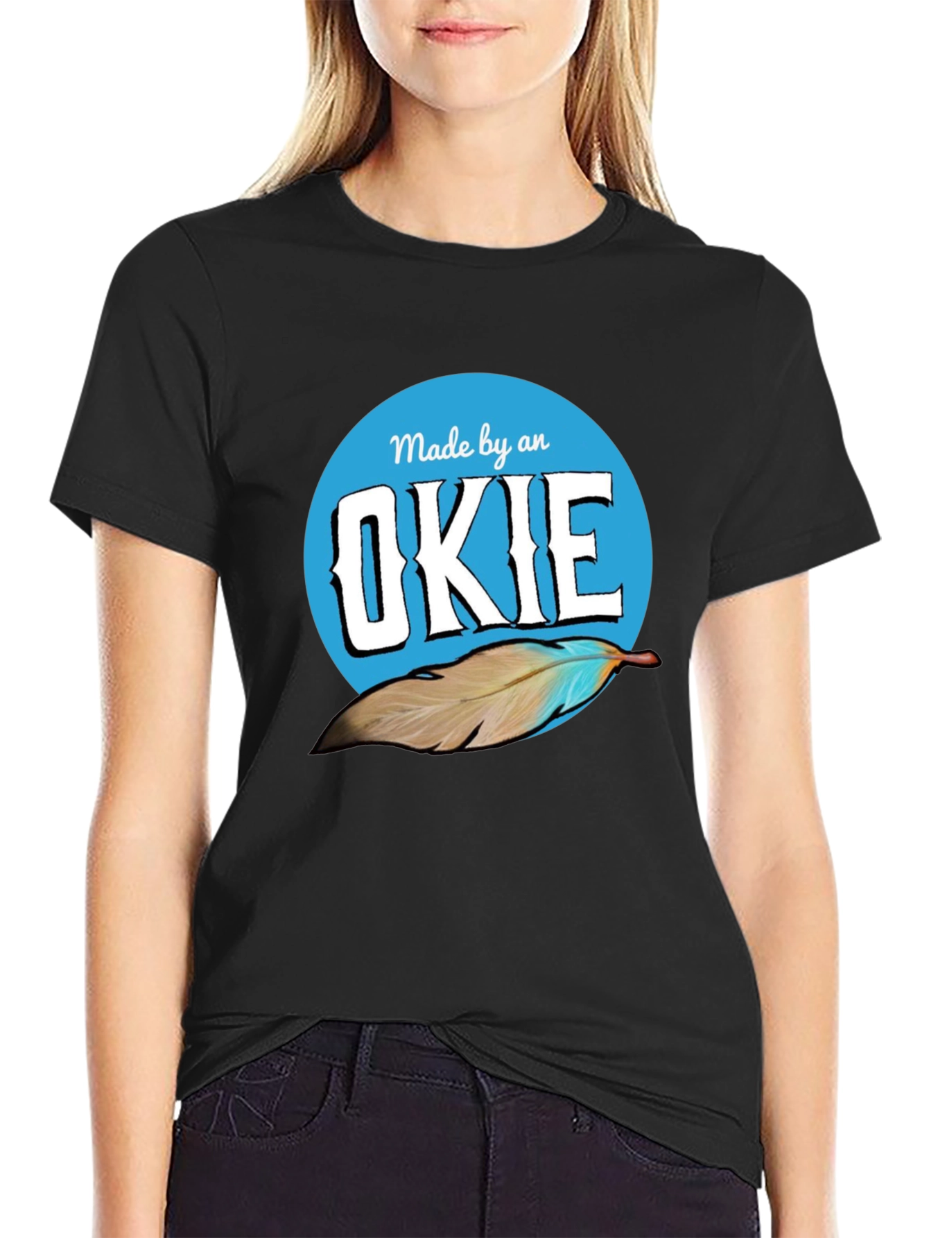 Made by an OKIE Graphic T-Shirt