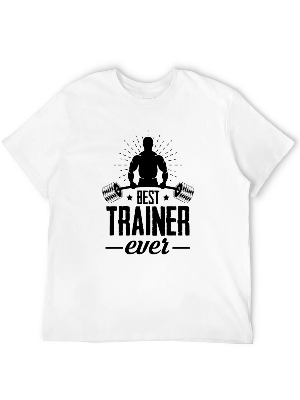 Best Trainer Ever Black Graphic T-Shirt
