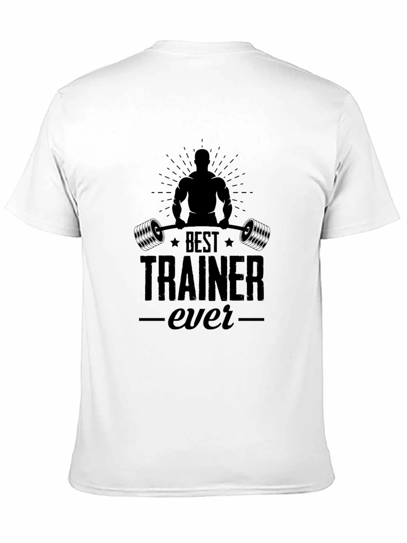 Best Trainer Ever Black Graphic T-Shirt