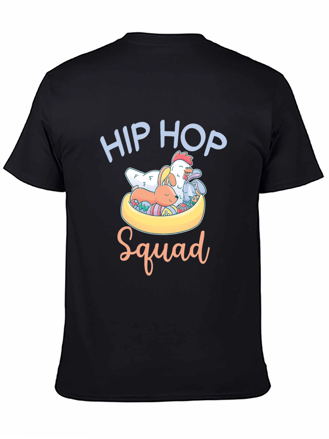 Hip Hop Squad Easter T-Shirt - Cute Animals