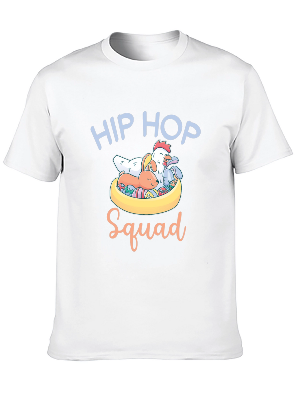 Hip Hop Squad Easter T-Shirt - Cute Animals