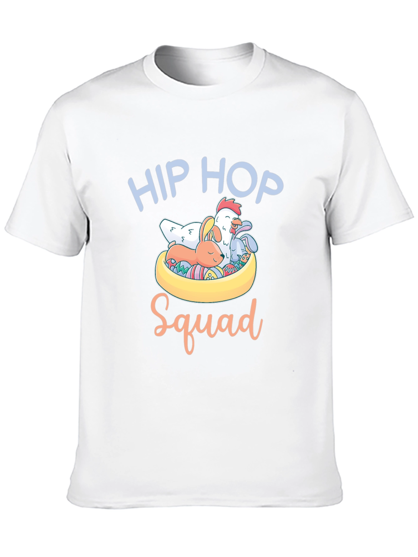 Hip Hop Squad Easter T-Shirt - Cute Animals