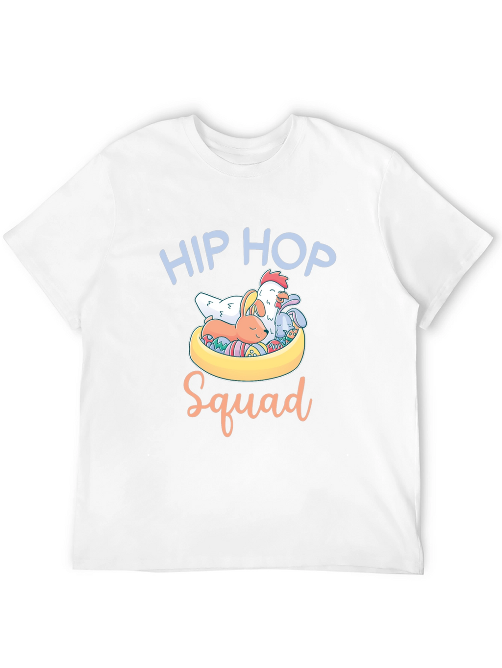 Hip Hop Squad Easter T-Shirt - Cute Animals