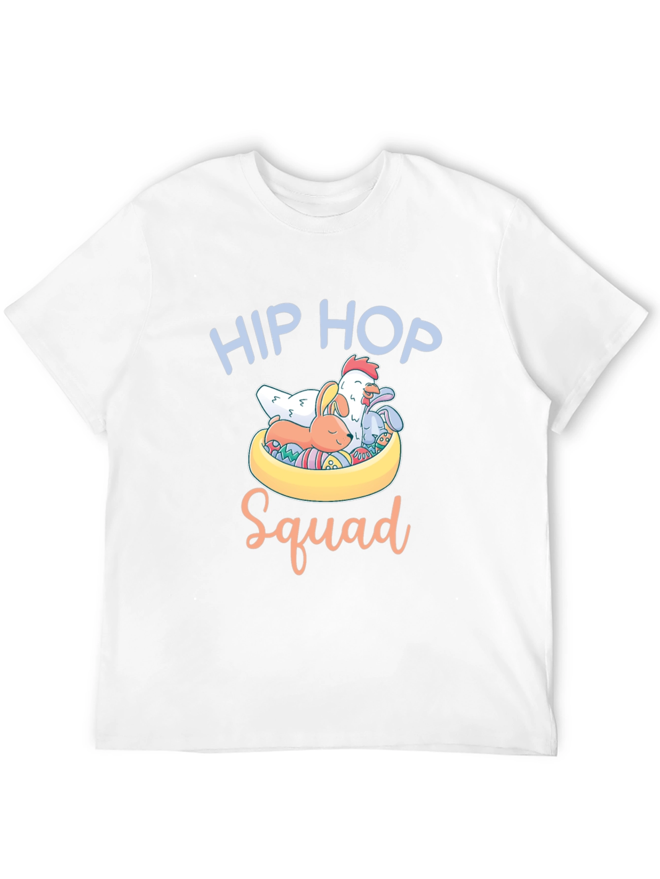 Hip Hop Squad Easter T-Shirt - Cute Animals
