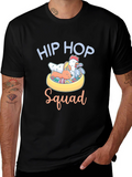 Hip Hop Squad Easter T-Shirt - Cute Animals