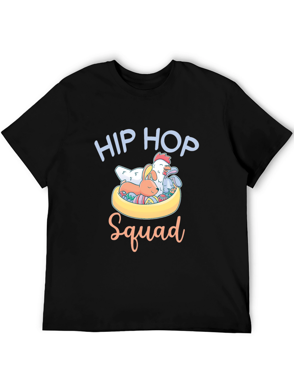 Hip Hop Squad Easter T-Shirt - Cute Animals
