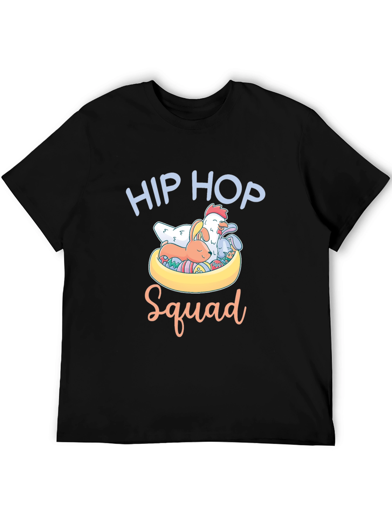 Hip Hop Squad Easter T-Shirt - Cute Animals