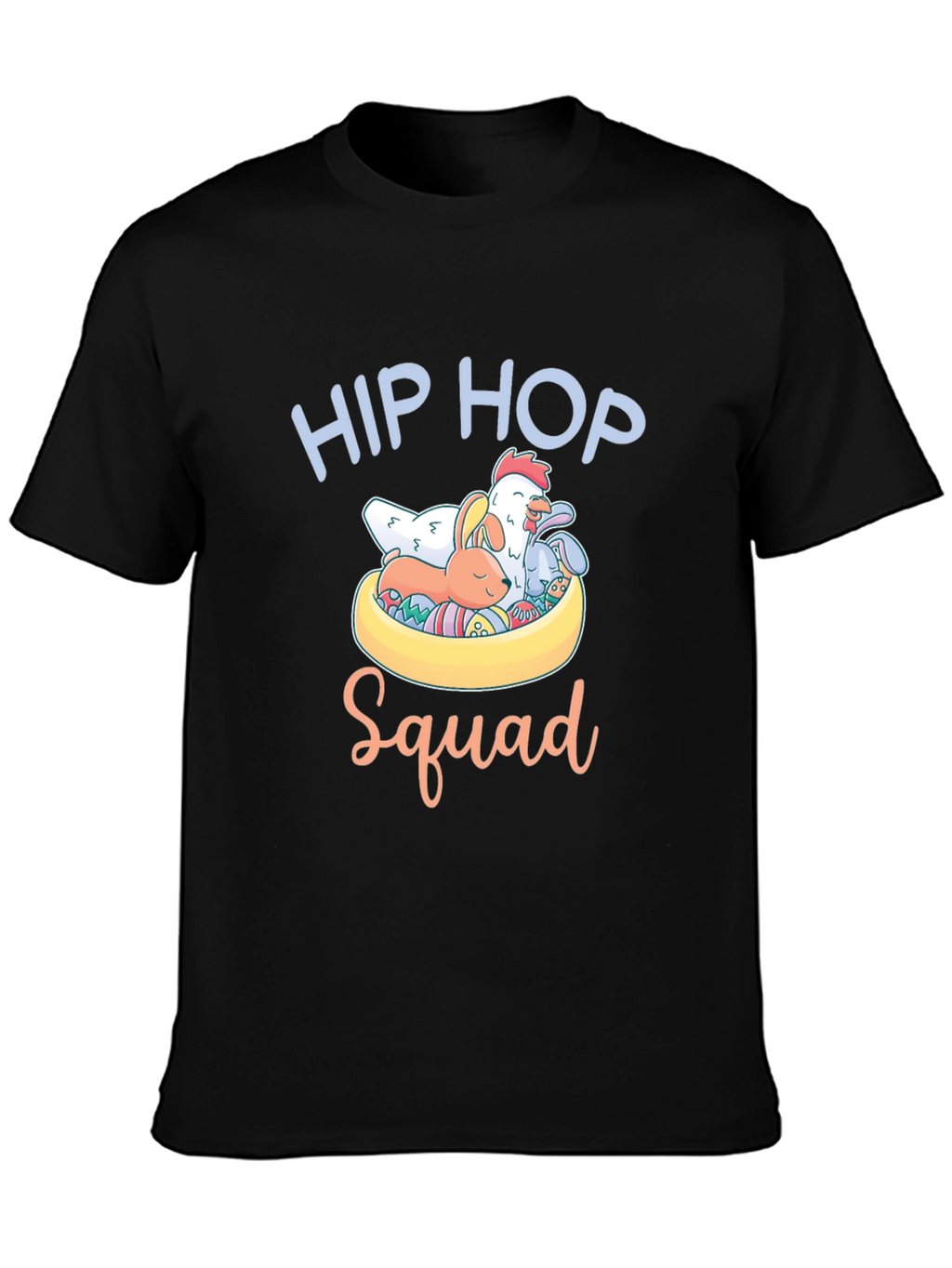 Hip Hop Squad Easter T-Shirt - Cute Animals