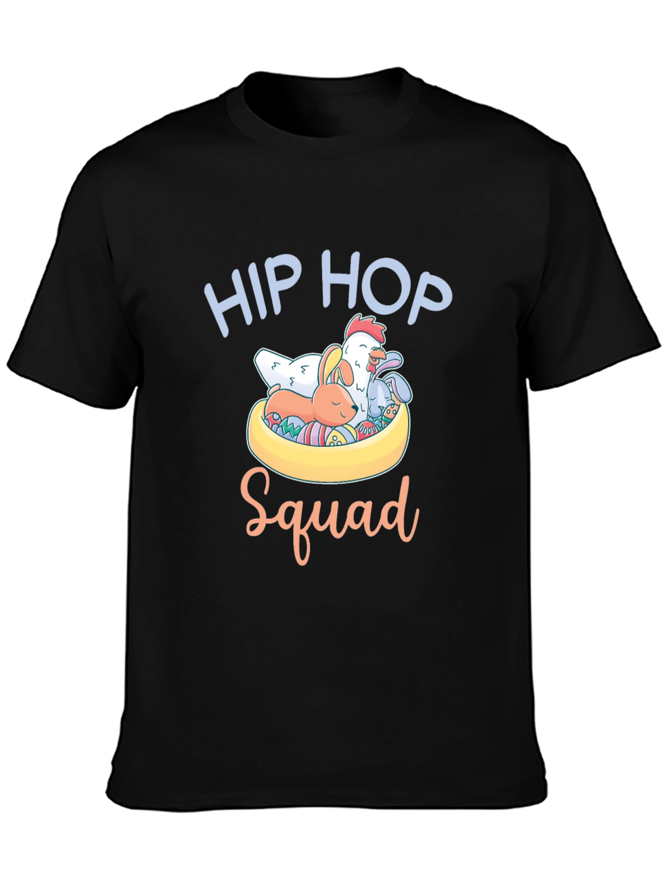 Hip Hop Squad Easter T-Shirt - Cute Animals