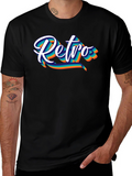 Retro Graphic Black T-Shirt