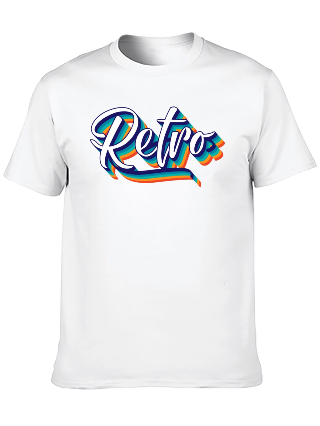 Retro Graphic Black T-Shirt