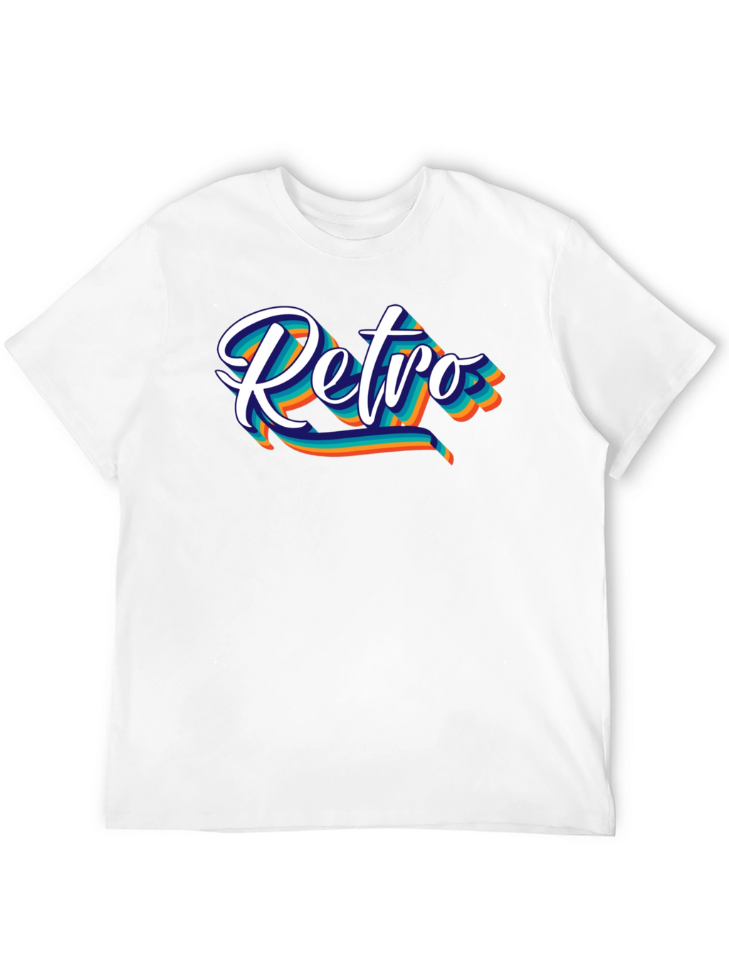Retro Graphic Black T-Shirt