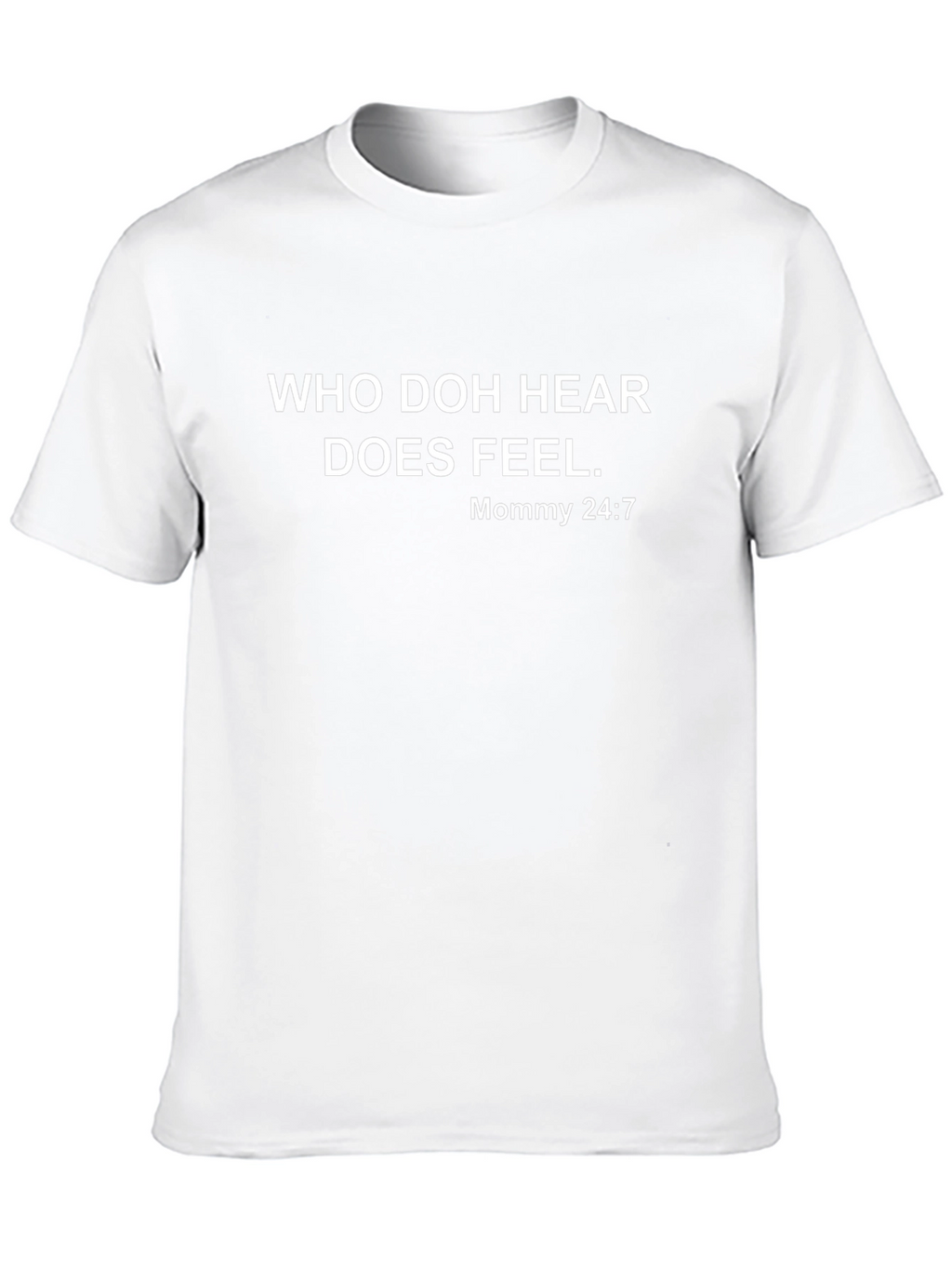 Humorous Graphic Tee - Mommy 24:7
