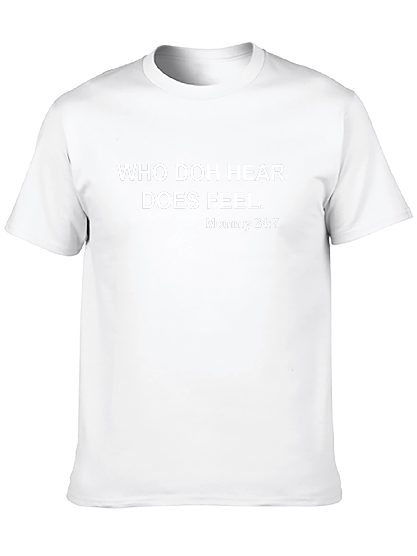 Humorous Graphic Tee - Mommy 24:7