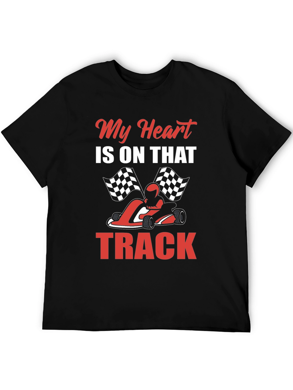 My Heart is on that Track Tee