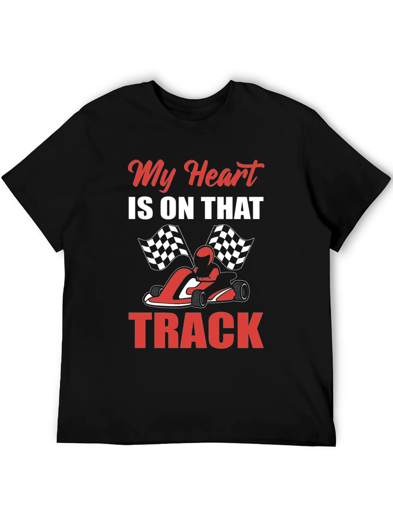 My Heart is on that Track Tee