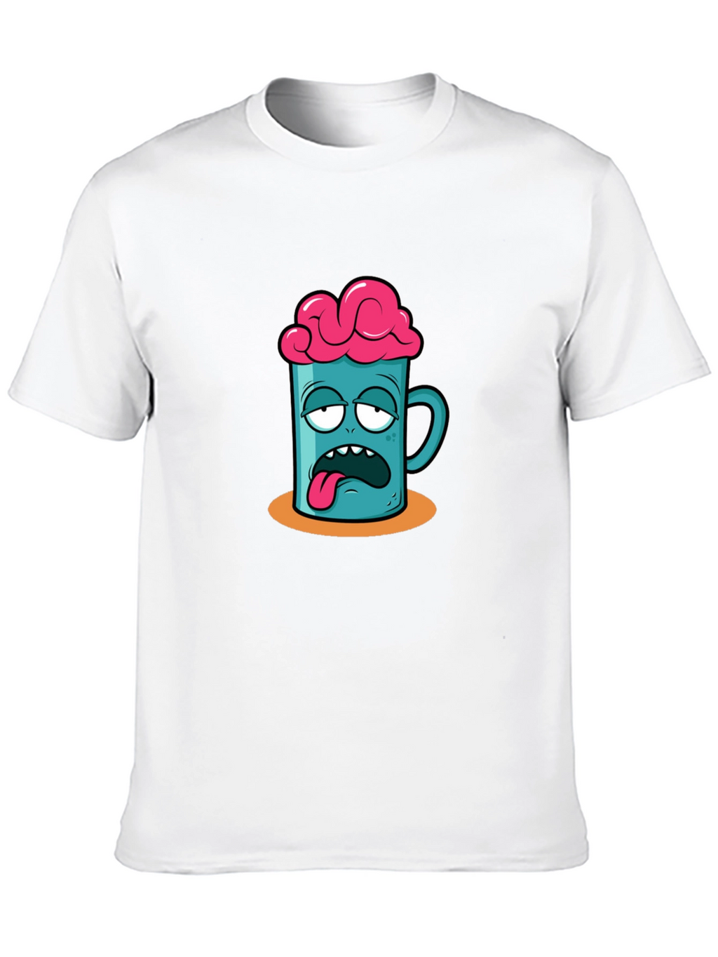 Zombie Brains T-Shirt - Funny Graphic Tee