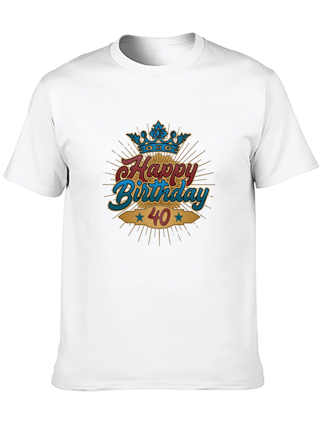 Happy 40th Birthday T-Shirt