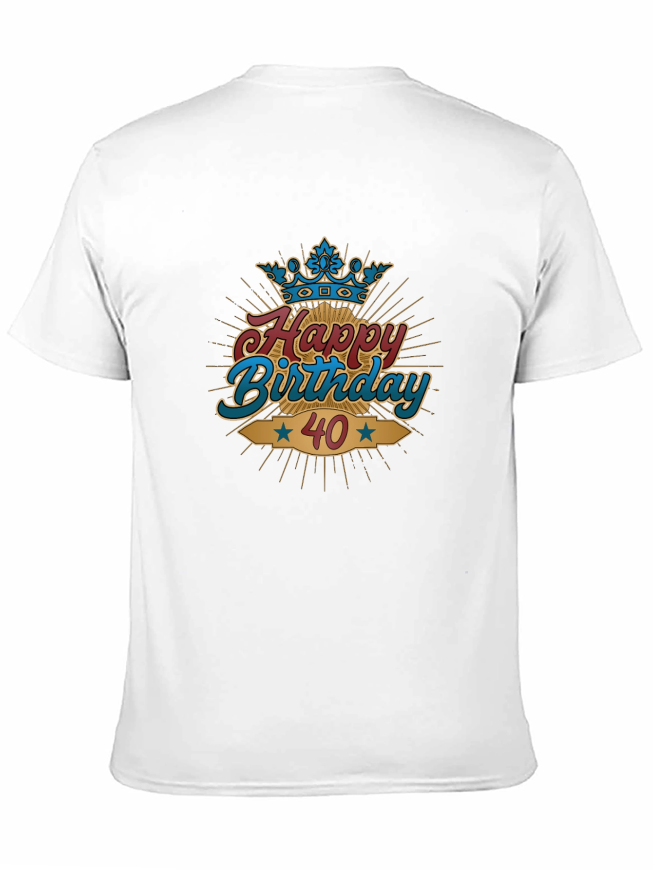Happy 40th Birthday T-Shirt