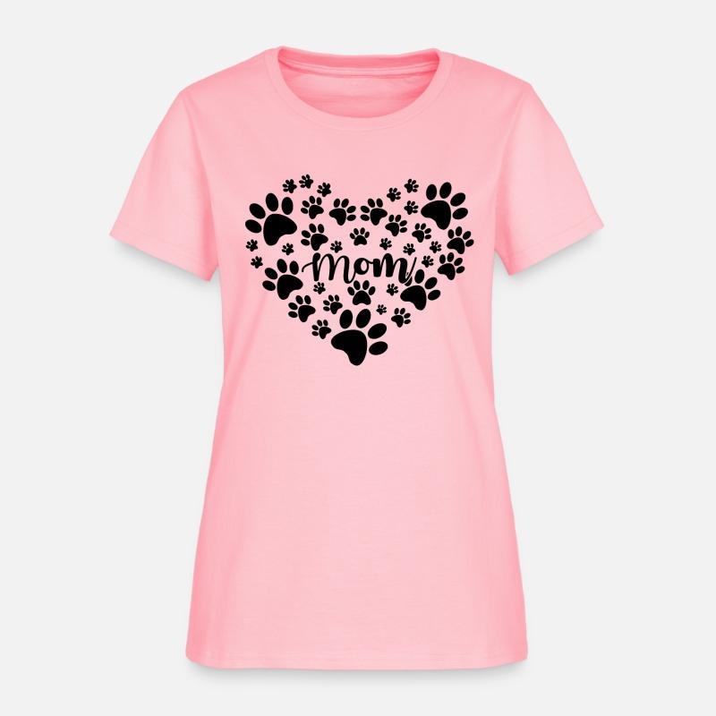 Mom Dog Paw Heart