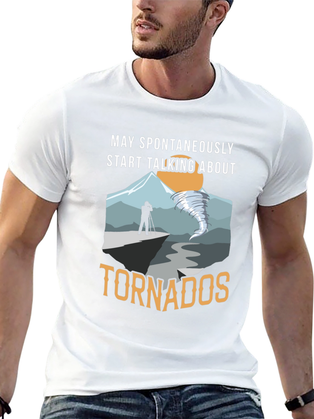 May Spontaneously Talk About Tornadoes T-Shirt