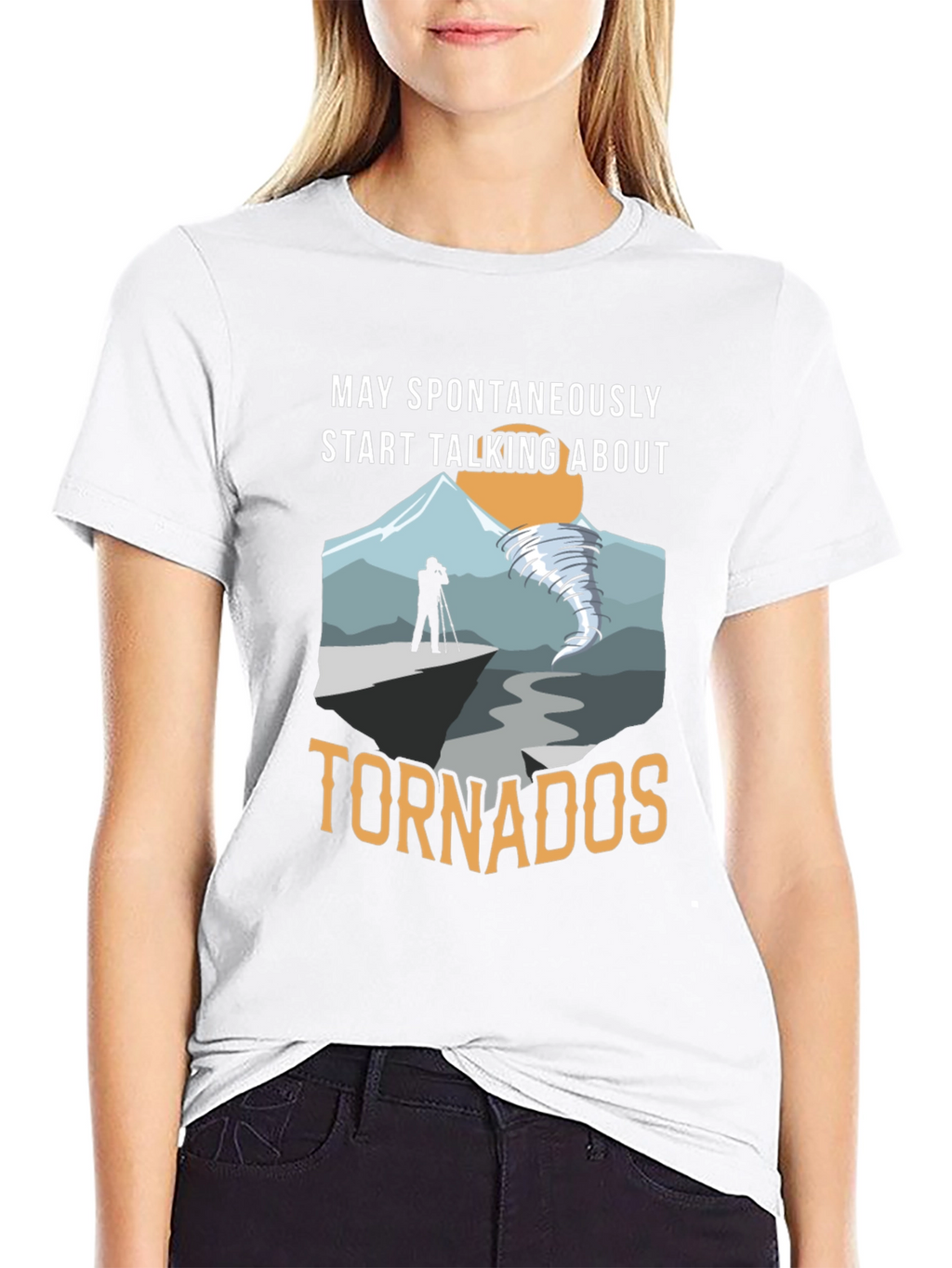 May Spontaneously Talk About Tornadoes T-Shirt