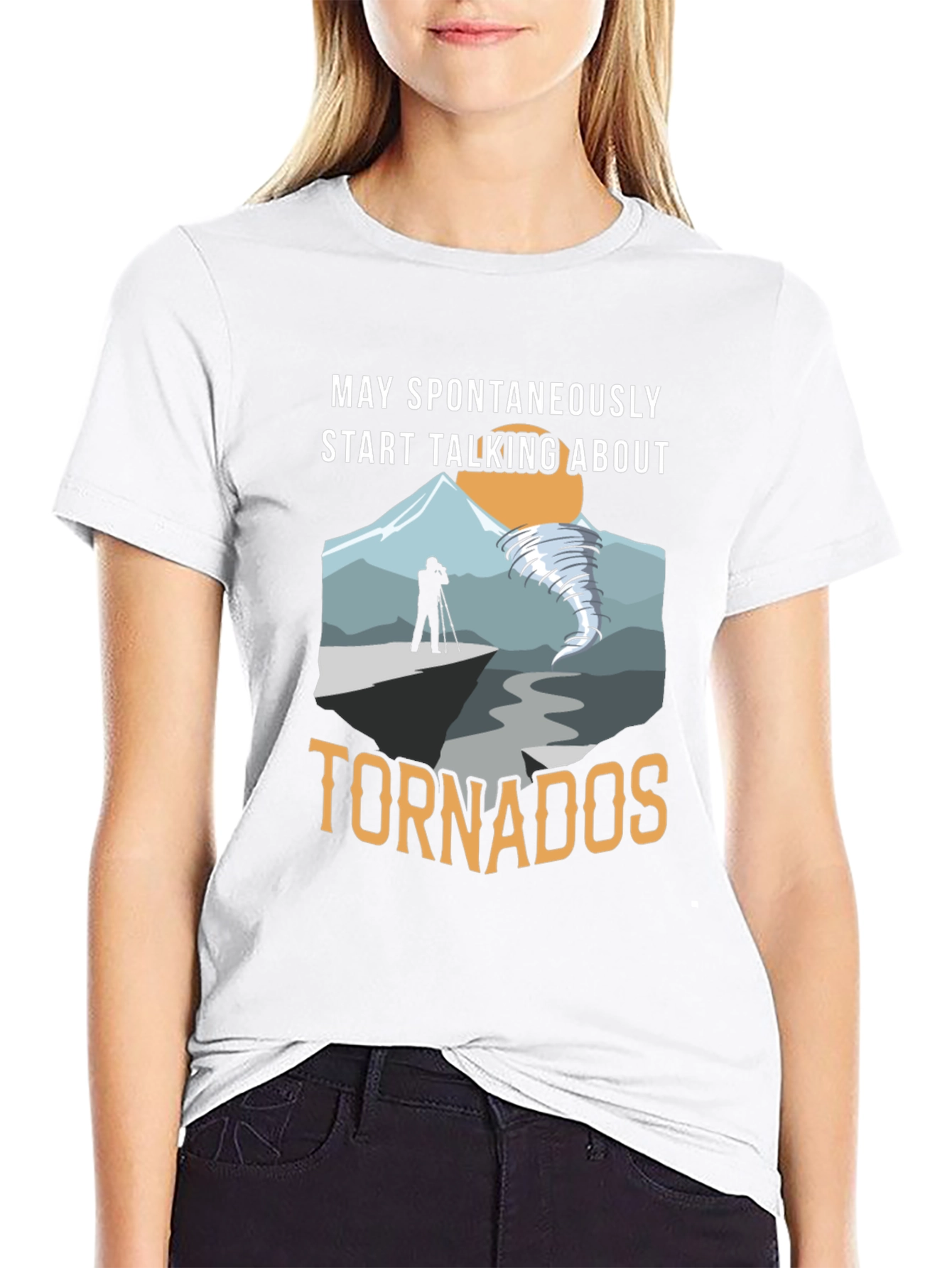 May Spontaneously Talk About Tornadoes T-Shirt