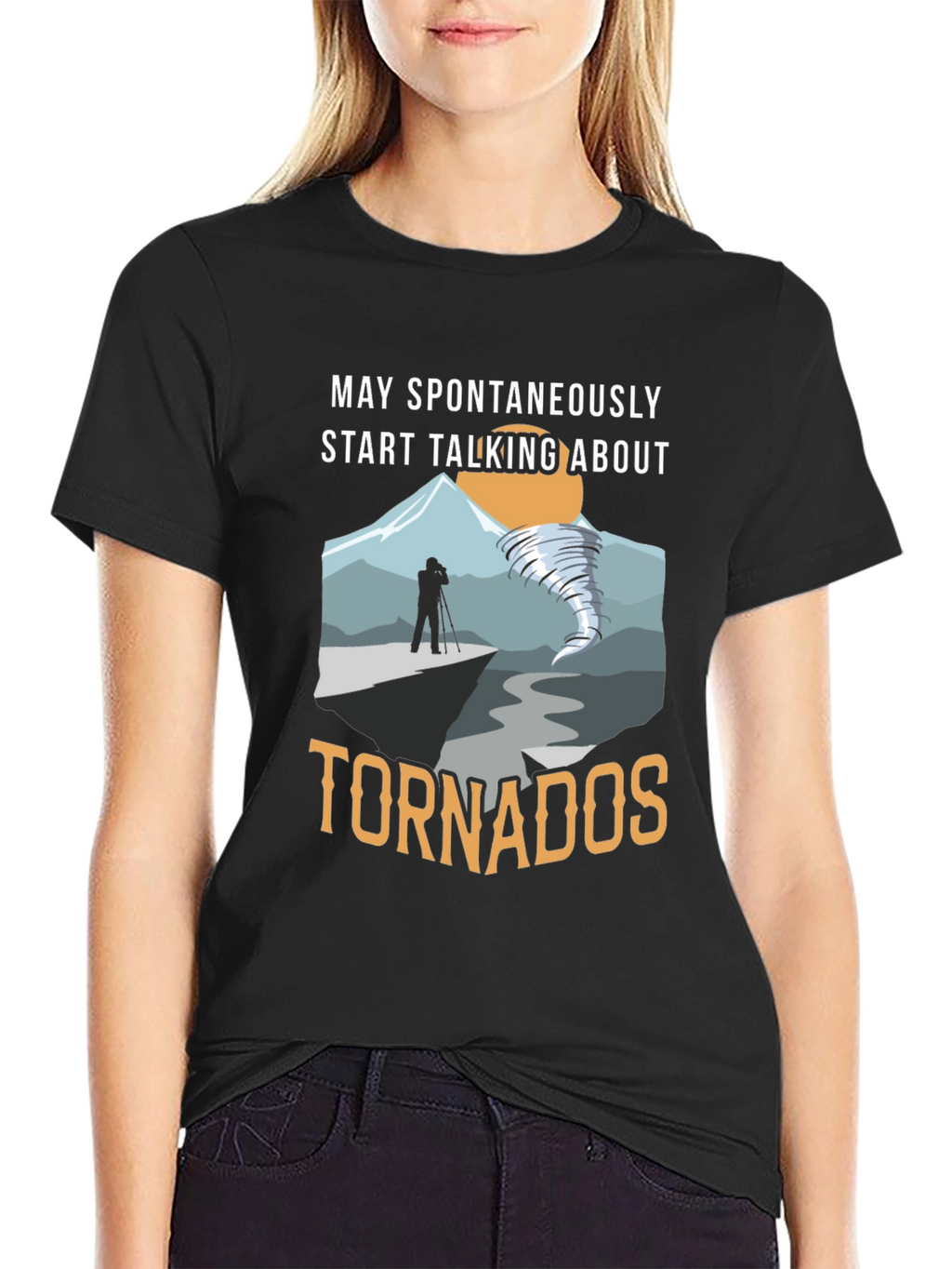 May Spontaneously Talk About Tornadoes T-Shirt