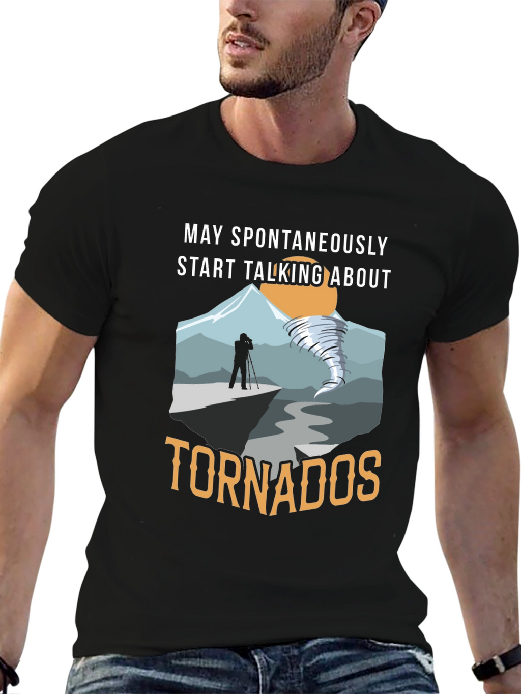 May Spontaneously Talk About Tornadoes T-Shirt
