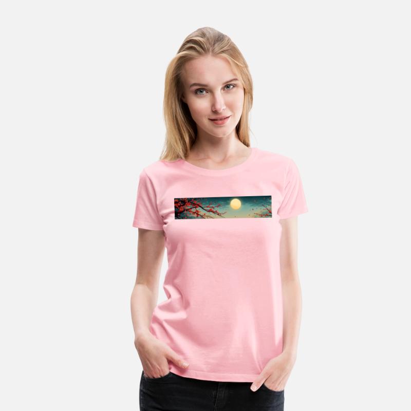 Moonlit Blossoms: A Night of Blooming Plum Flowers