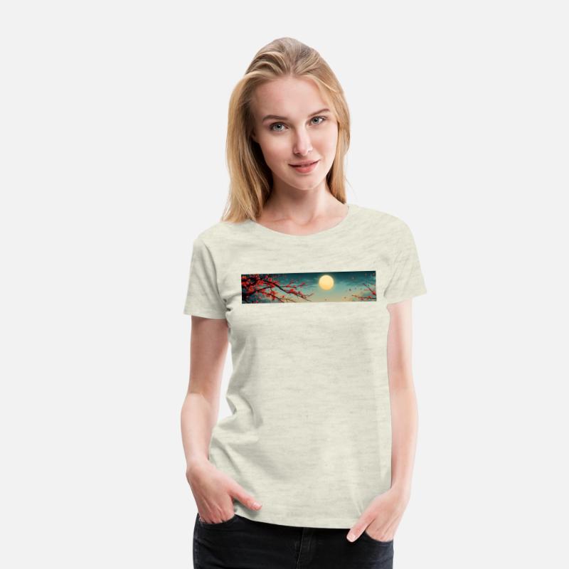 Moonlit Blossoms: A Night of Blooming Plum Flowers