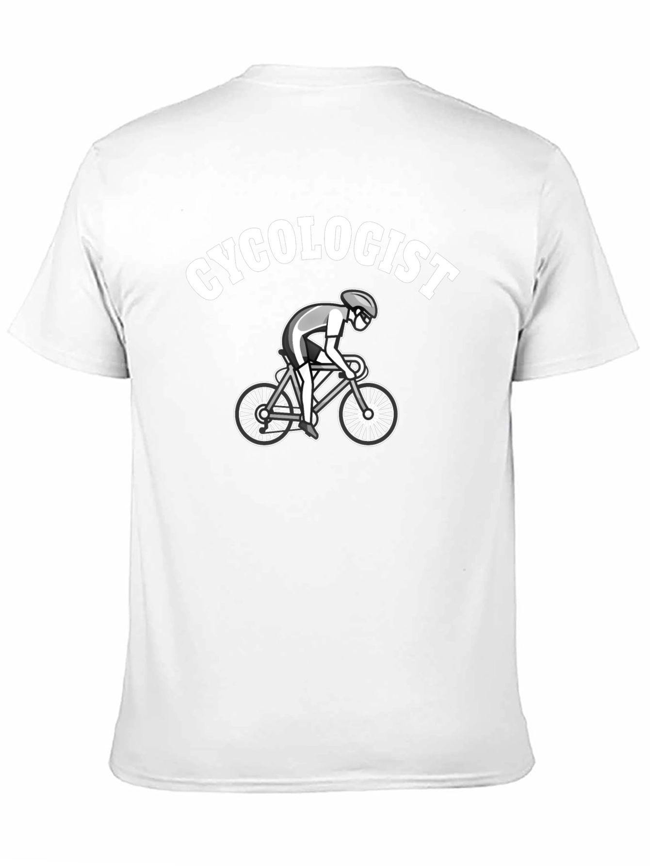 Cycologist Black Graphic T-Shirt
