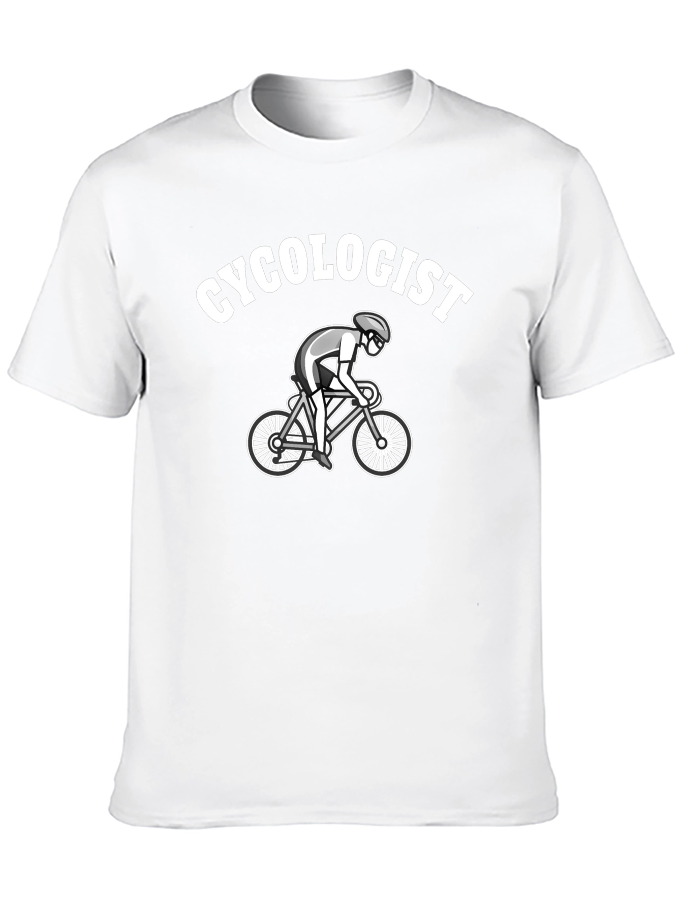 Cycologist Black Graphic T-Shirt