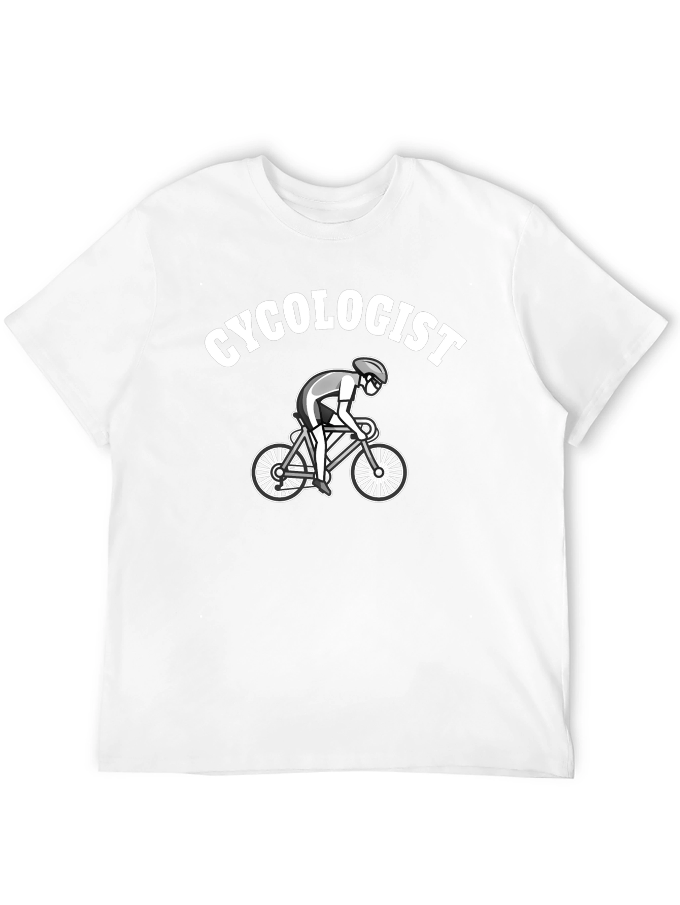 Cycologist Black Graphic T-Shirt