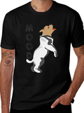 Dog Mood Graphic Print Tee