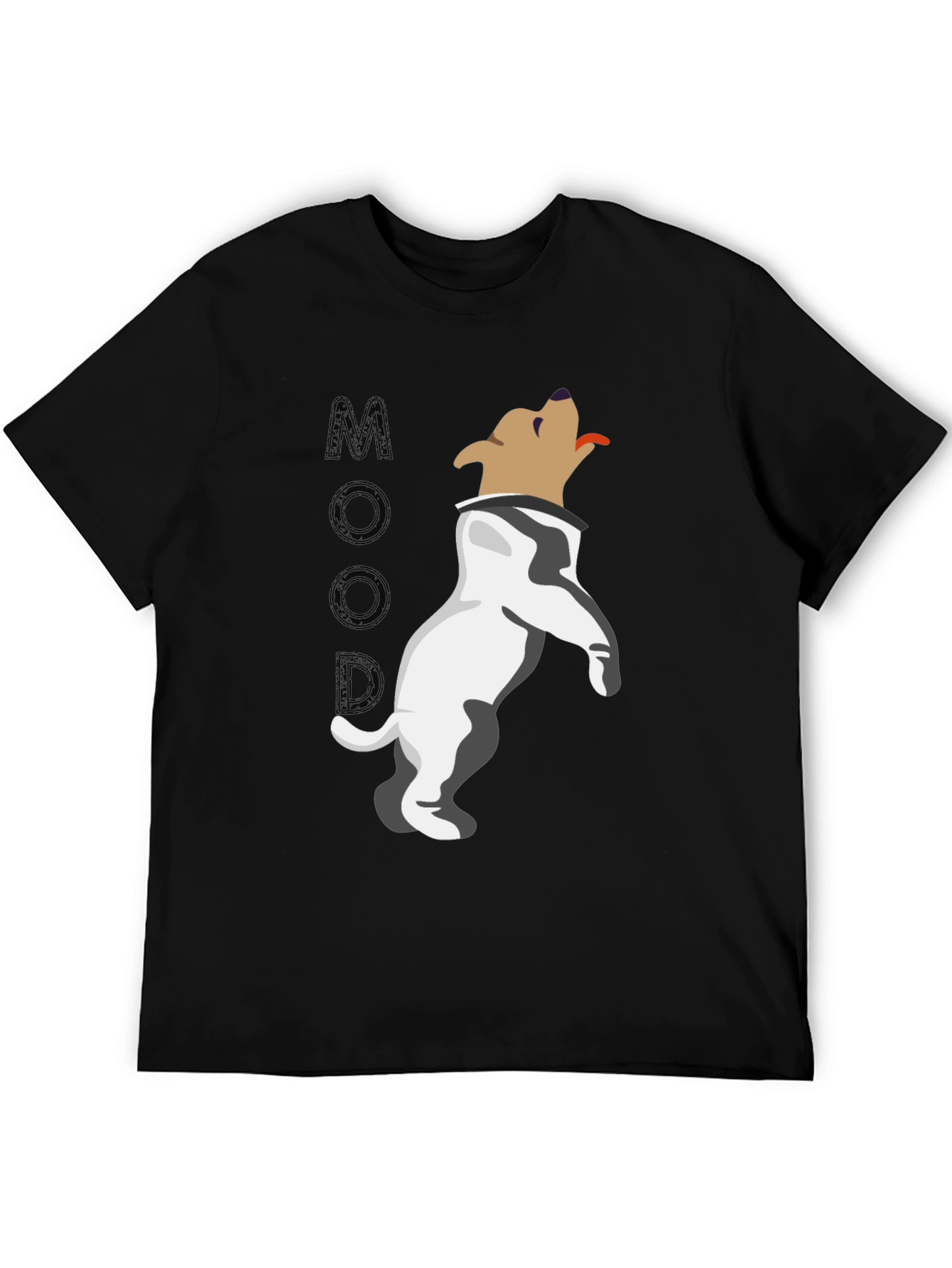 Dog Mood Graphic Print Tee