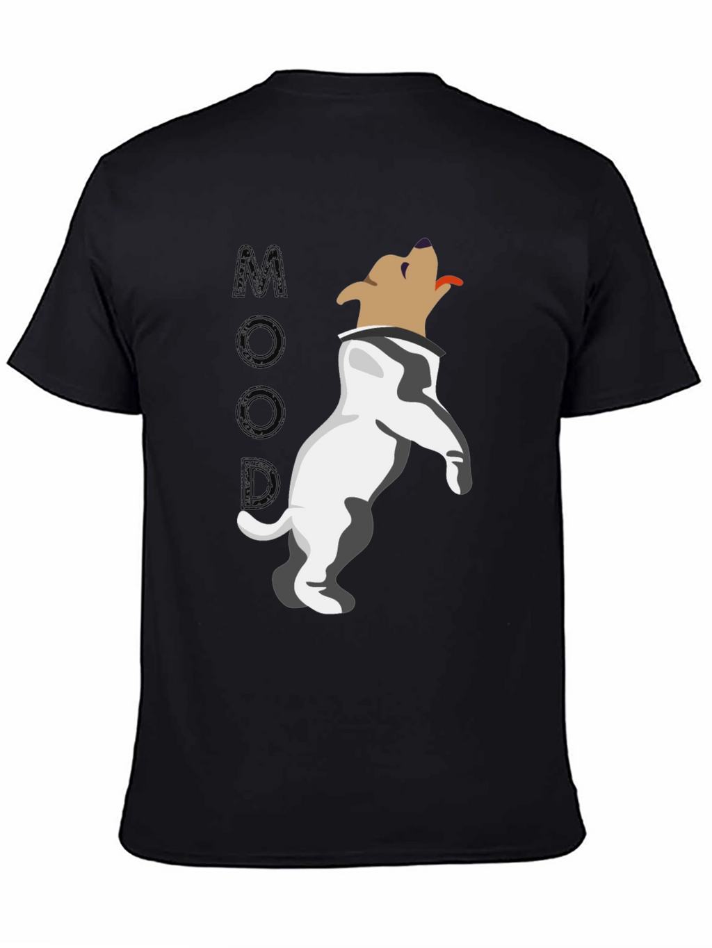 Dog Mood Graphic Print Tee