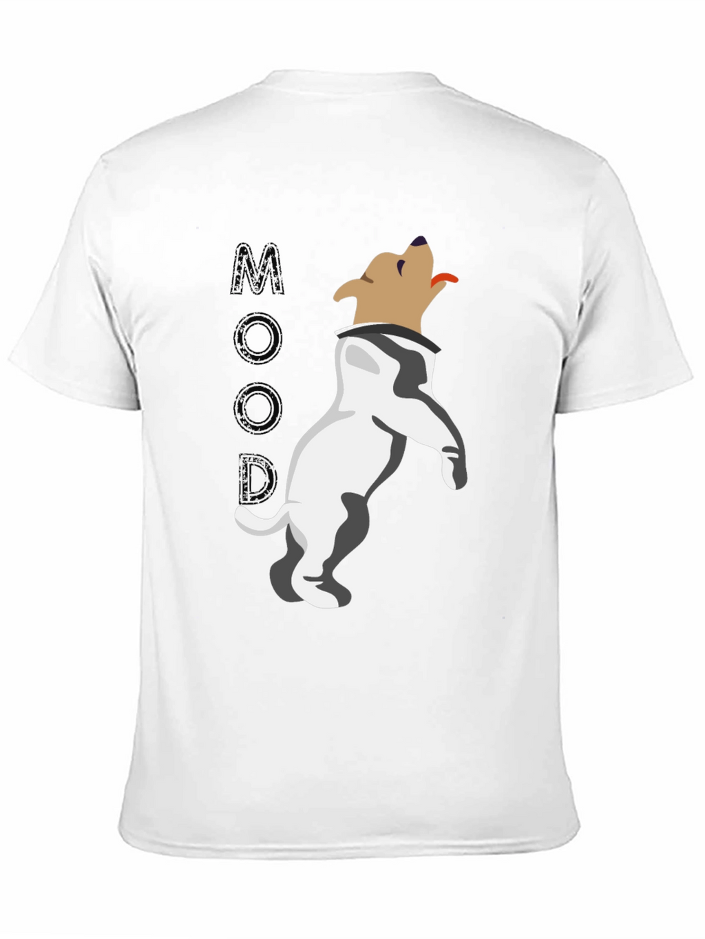 Dog Mood Graphic Print Tee